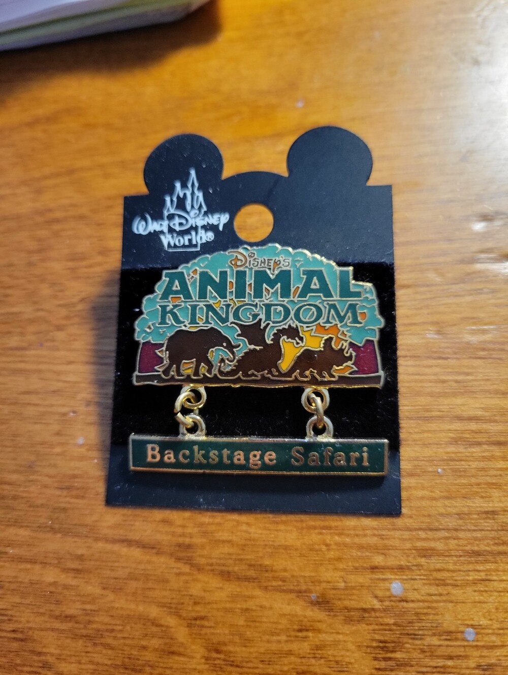Disney Animal Kingdom Backstage Safari Enamel Pin